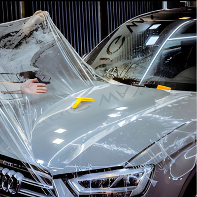 良い価格 自動車用塗料保護フィルム 自治性 TPU 材料 130μM オンライン